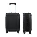 Premium Collapsible Carry-On Luggage (Obsidian Black)