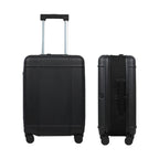Premium Collapsible Carry-On Luggage (Obsidian Black)