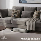 Premium Collapsible Carry-On Luggage (Cloud Grey)