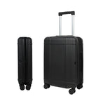 Premium Collapsible Carry-On Luggage (Obsidian Black)