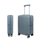 Premium Collapsible Carry-On Luggage (Slate Blue)