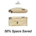 Premium Compression Packing Cubes - 4pc (Sandstone Beige)