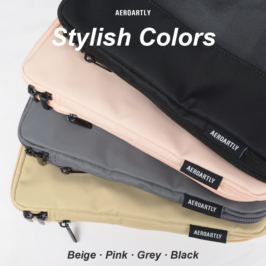 Premium Compression Packing Cubes - 4pc (Sandstone Beige)