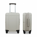 Premium Slim Carry-On Luggage (Cloud Grey)