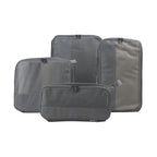 Premium Compression Packing Cubes - 4pc (Charcoal Grey)