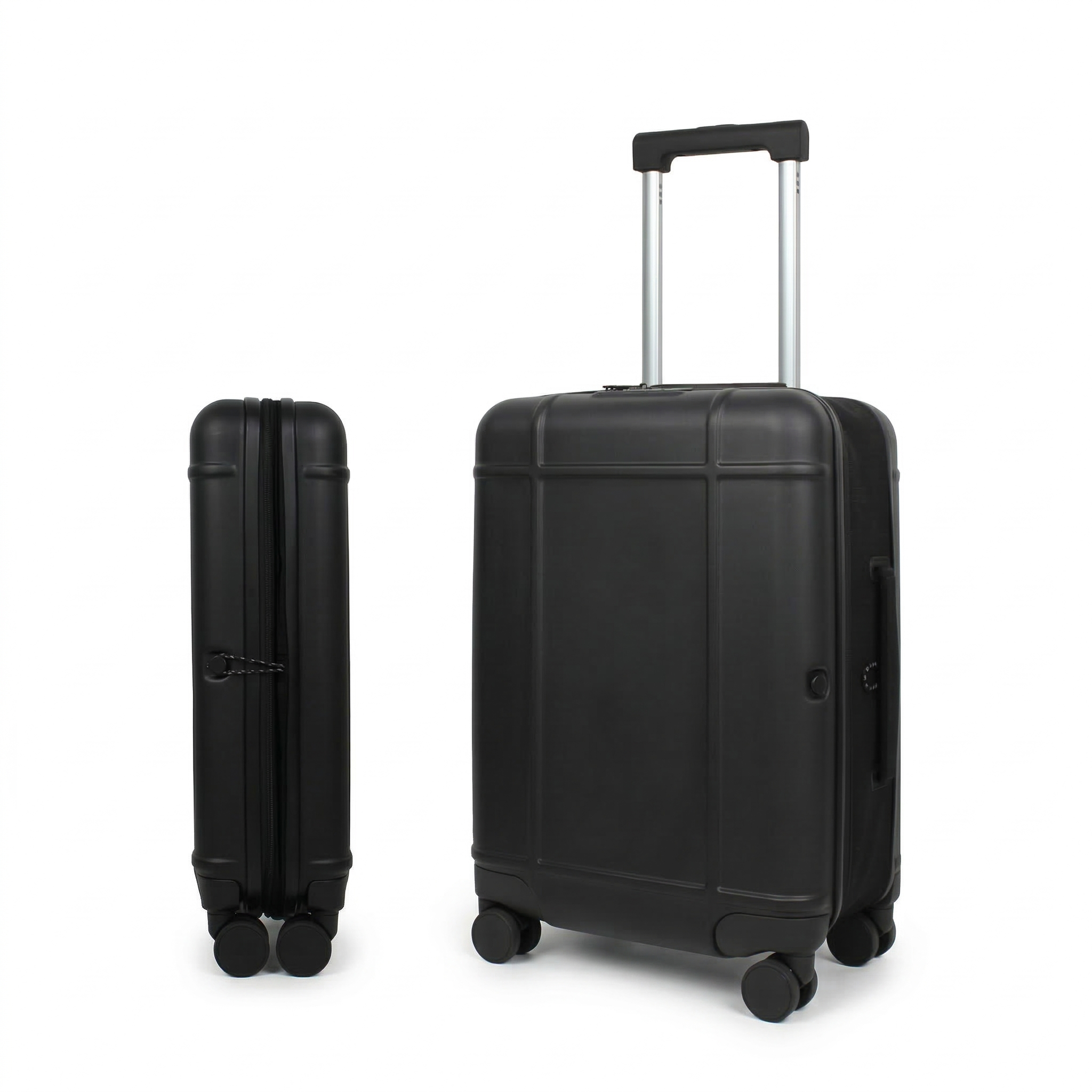 Premium Slim Carry-On Luggage (Obsidian Black) – AEROARTLY